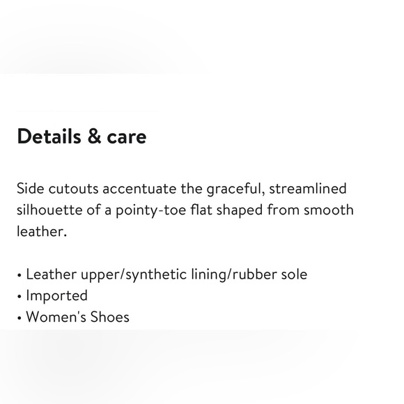 NIB MICHAEL Michael Kors Pointed Toe Flats - Picture 16 of 16